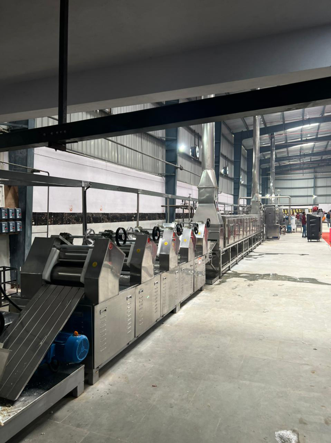 Fried instant noodle making line 60000pcs/8hrs 